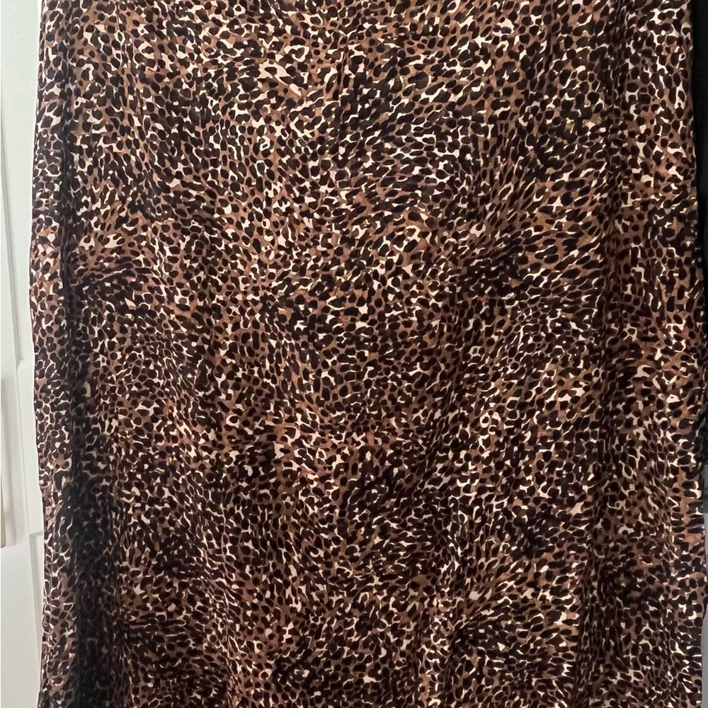 Old Navy Brown and Black Textured Skirt